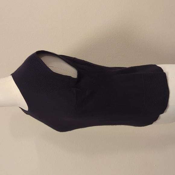 Celine black sleeveless cashmere top - Picture 4 of 8